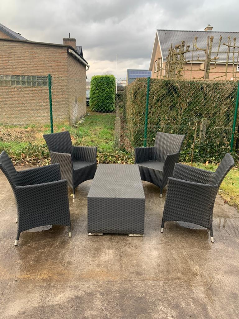 Tuinset Bristol, Tuin en Terras, Tuinsets en Loungesets, Ophalen, Gebruikt, Tuinset
