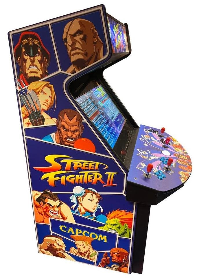 Arcade Kast 32 inch Fat 4 spelers Streetfighter (Nieuw), Info@custom-arcades.nl, Nieuw, Ophalen of Verzenden, Paardeweide 46, 4824EH, Breda, Nederland