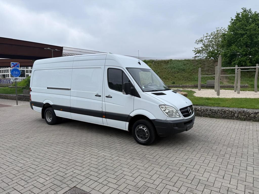 MERCEDES SPRINTER 513CDI L4H3 2009 204000KM DUBBEL ASS EURO5, Auto's, Bestelwagens en Lichte vracht, Voorwielaandrijving, Euro 5