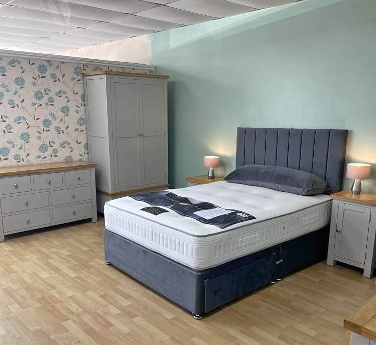 Nieuw bed met matras – Direct leverbaar, Huis en Inrichting, Verzenden, Nieuw, Tweepersoons, Overige kleuren