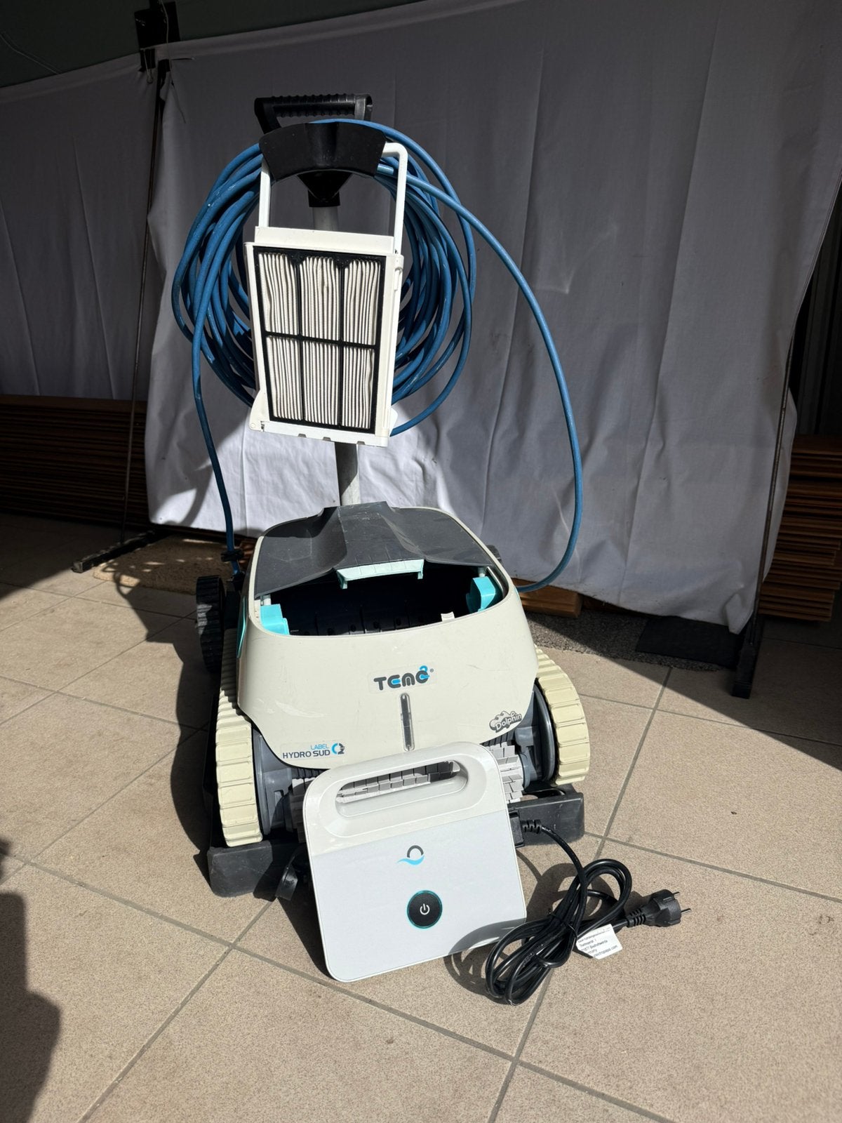 Zwembadrobot, Enlèvement, Utilisé, Agent de nettoyage