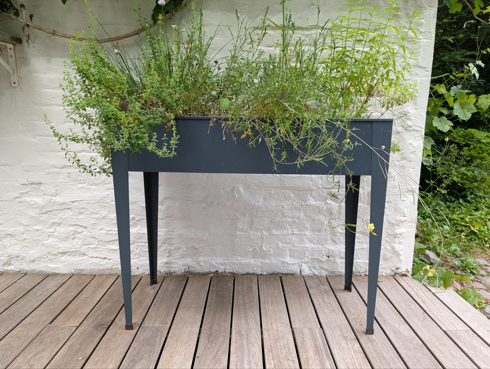 Mooie, hoge plantenbak Hestera/kruidentuinbak/moestuintje, Tuin en Terras, Ophalen
