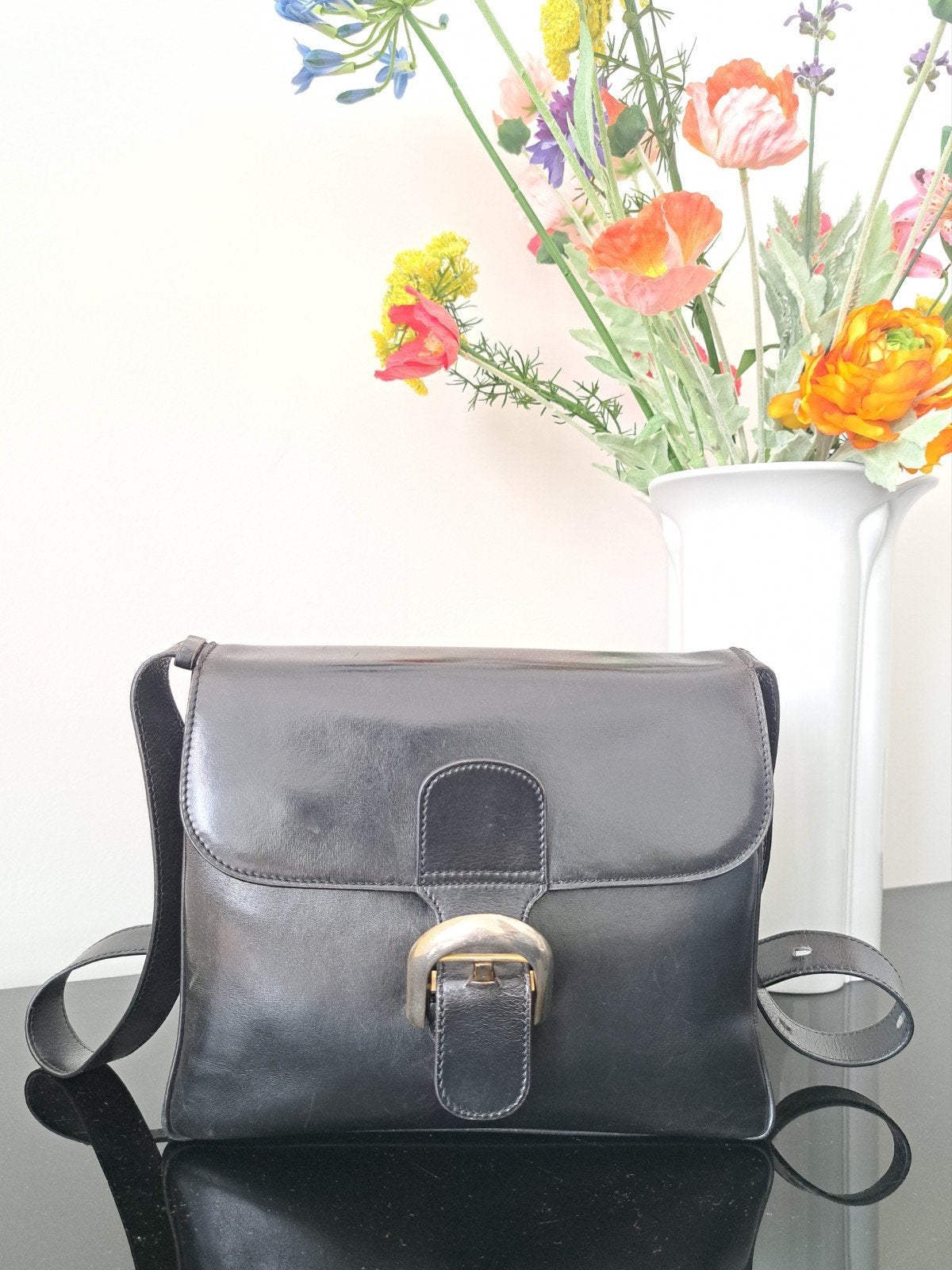 Sac à bandoulière Delvaux Brillant Festival, Bijoux, Sacs & Beauté, Sacs | Sacs à bandoulière, Enlèvement ou Envoi, Utilisé, Noir