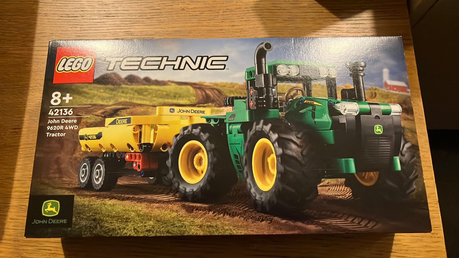 Lego technic john deere tractor 42136, Neuf, Lego, Ensemble complet, Enlèvement