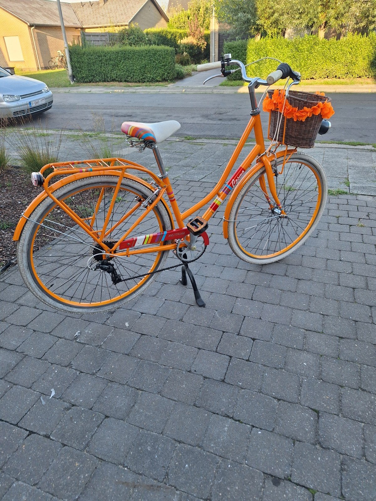 mooie meisjesfiets, Enlèvement
