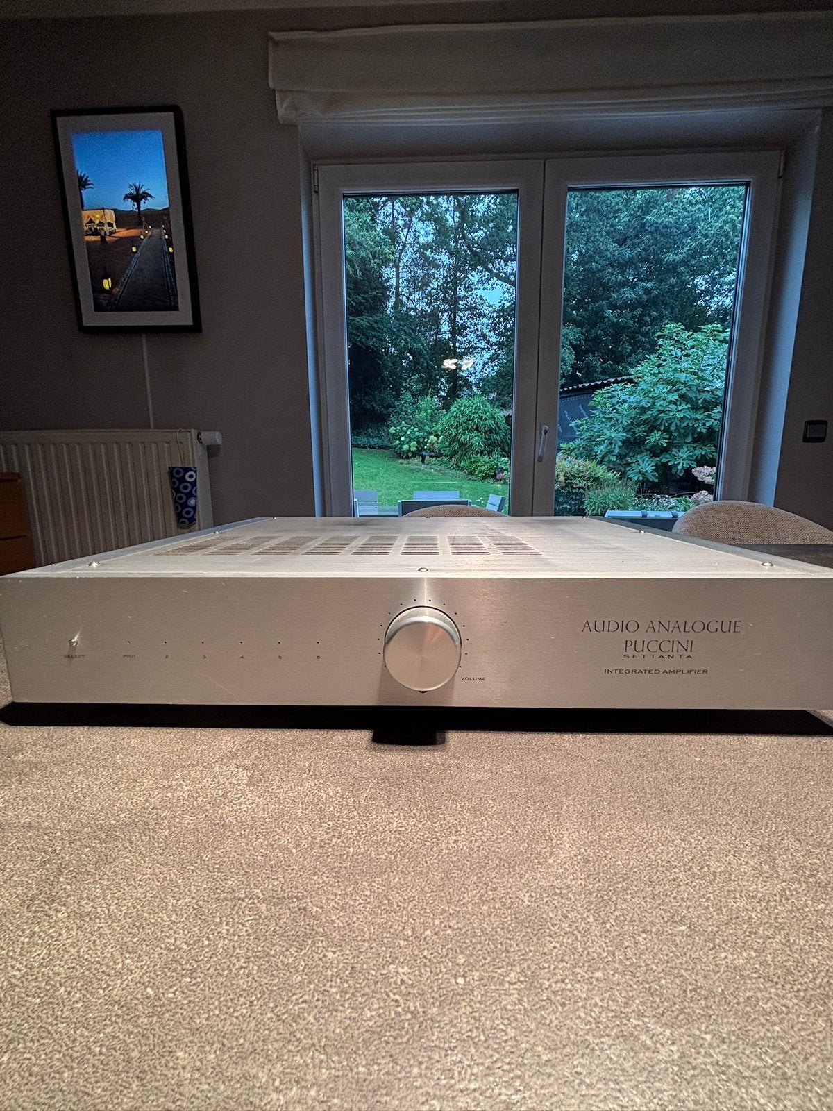 Audio Analoge Puccini Settanta — Geïntegreerde versterker, Audio, Tv en Foto, Versterkers en Ontvangers, Ophalen, Zo goed als nieuw