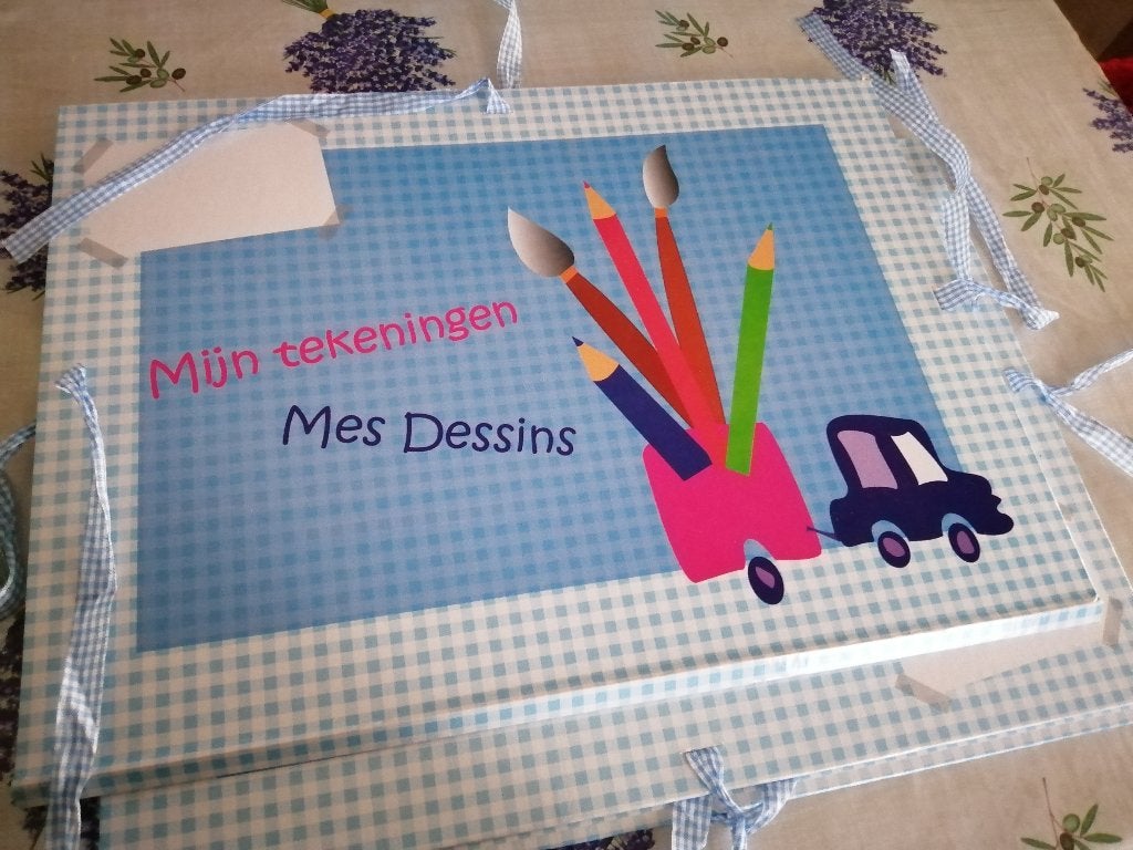NIEUW grote kaften voor tekeningen, Diversen, Schoolbenodigdheden, Ophalen of Verzenden, Nieuw