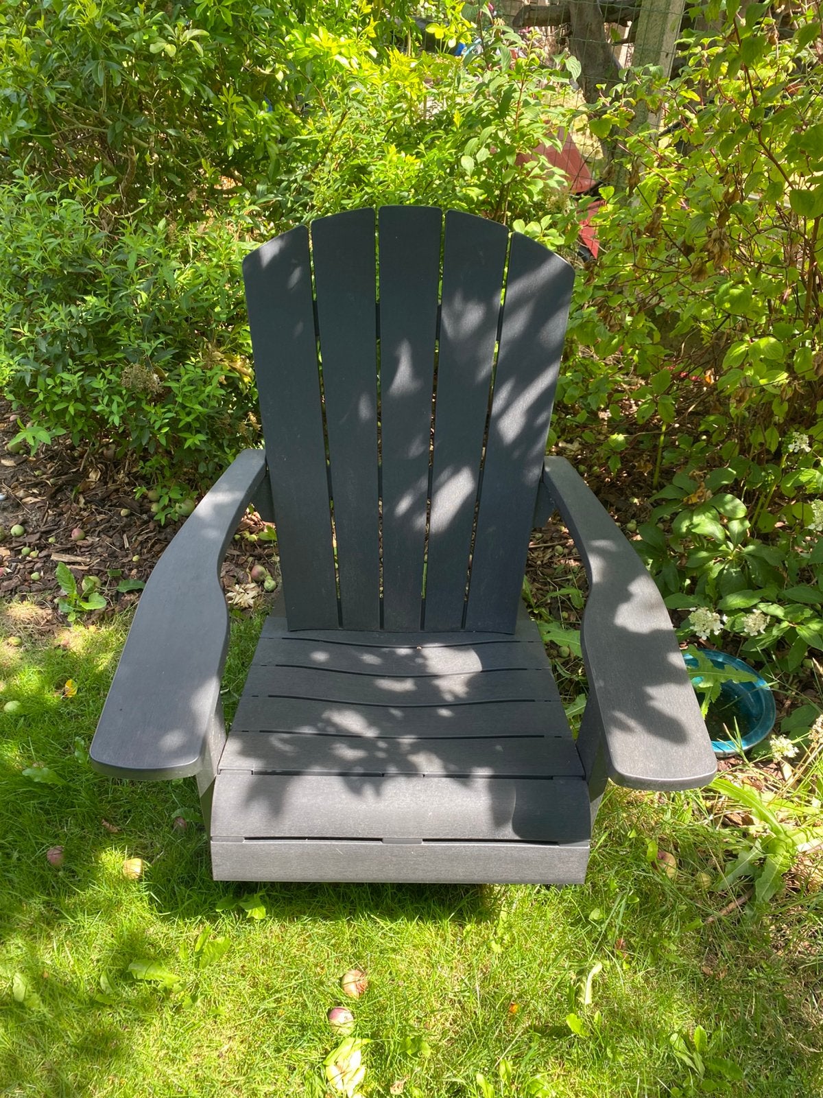 2 Fauteuils de jardin neufs gris anthracite, Jardin & Terrasse, Enlèvement, Comme neuf