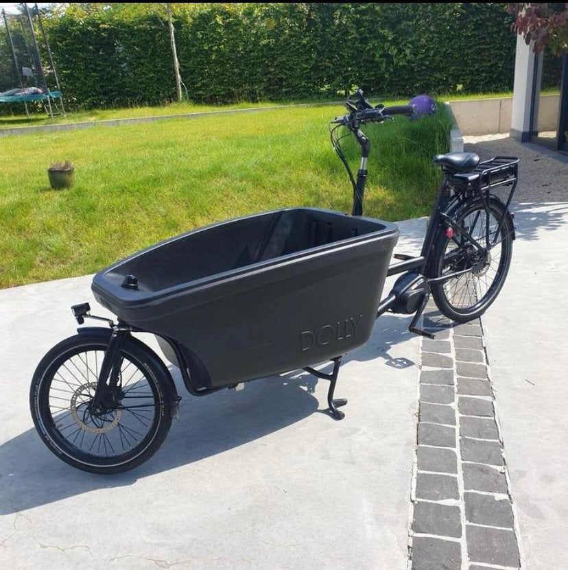 Bakfiets Dolly, Gebruikt, Elektrisch, 2 kinderen, Schijfrem