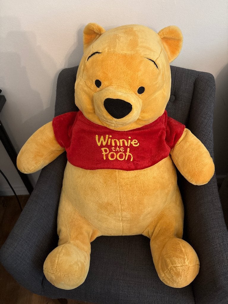 Winnie the Pooh knuffel 60 cm, Disney, Disney, Beer, Ophalen of Verzenden