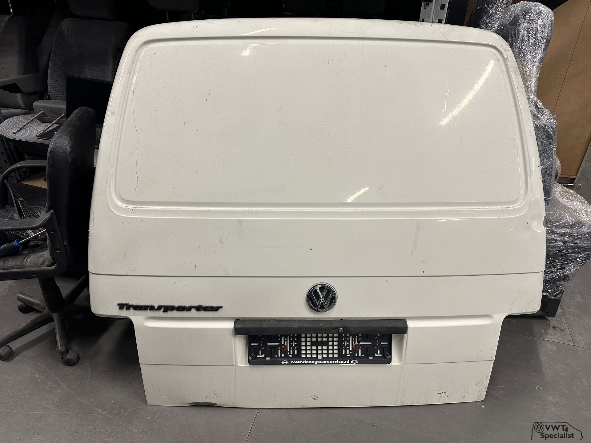 Volkswagen Transporter VW T4 achterklep dicht wit, Gebruikt, Volkswagen, -, Ophalen of Verzenden