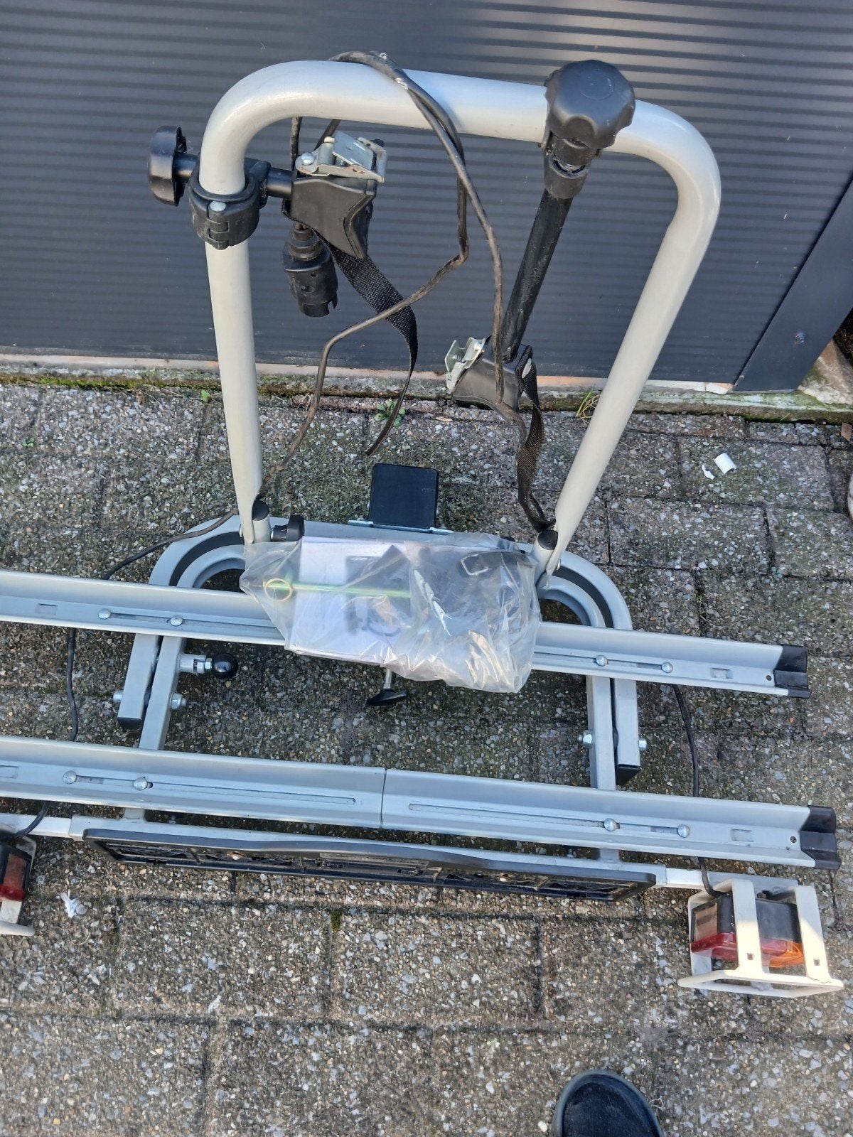 een fietsdrager  merk carlo voor 2 fietsen  kandelbaar, Ophalen, 2 fietsen