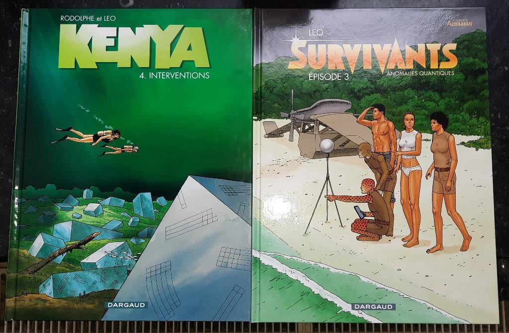 Kenya/Survivants. Léo, Boeken, Stripverhalen, Meerdere stripboeken, Ophalen of Verzenden, Zo goed als nieuw, Leo.