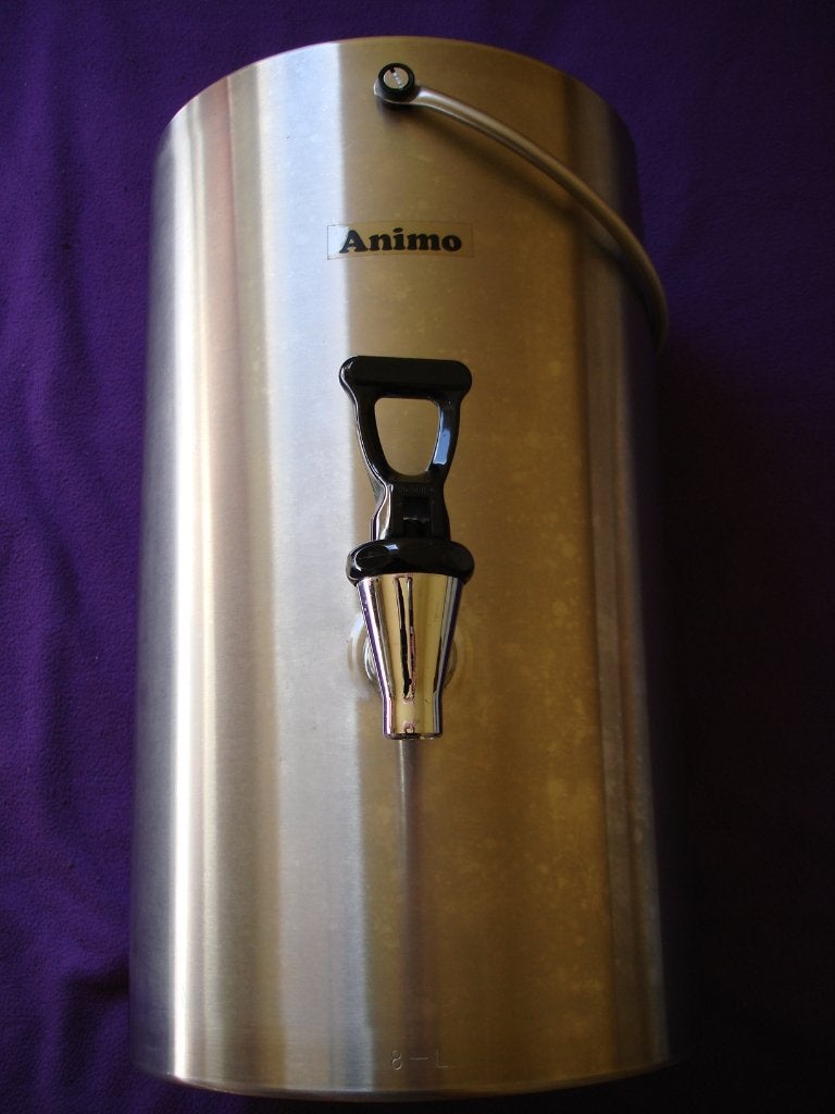 Animo geïsoleerde Inox container warme en koude dranken 8 L., Ophalen, Dranken