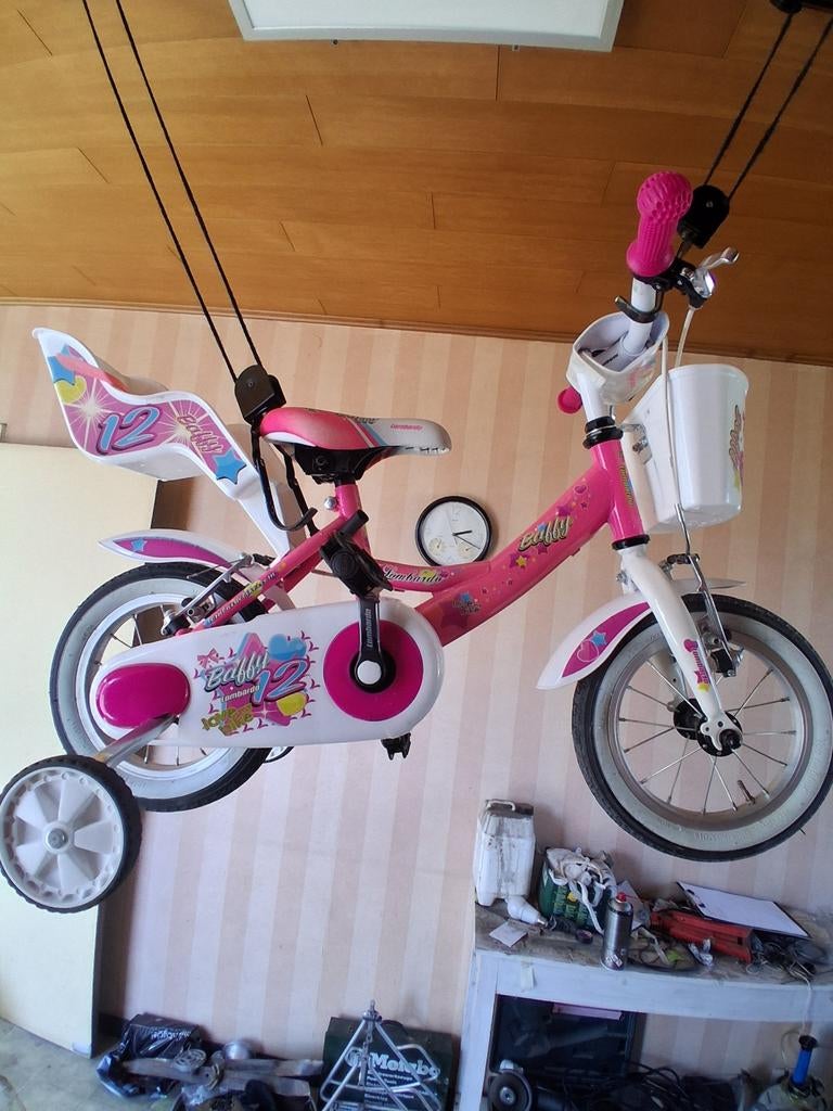 Kinderfietsje vanaf 3j, Ophalen