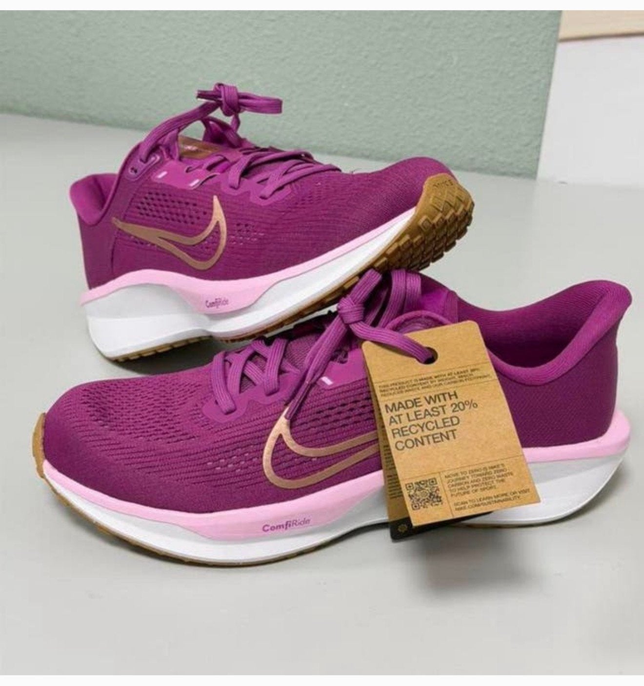 Nike Quest 6 Hot Fuchsia dames 42,5 NIEUW Hardloopschoenen, Nieuw, Ophalen of Verzenden, Hardlopen, Hardloopschoenen