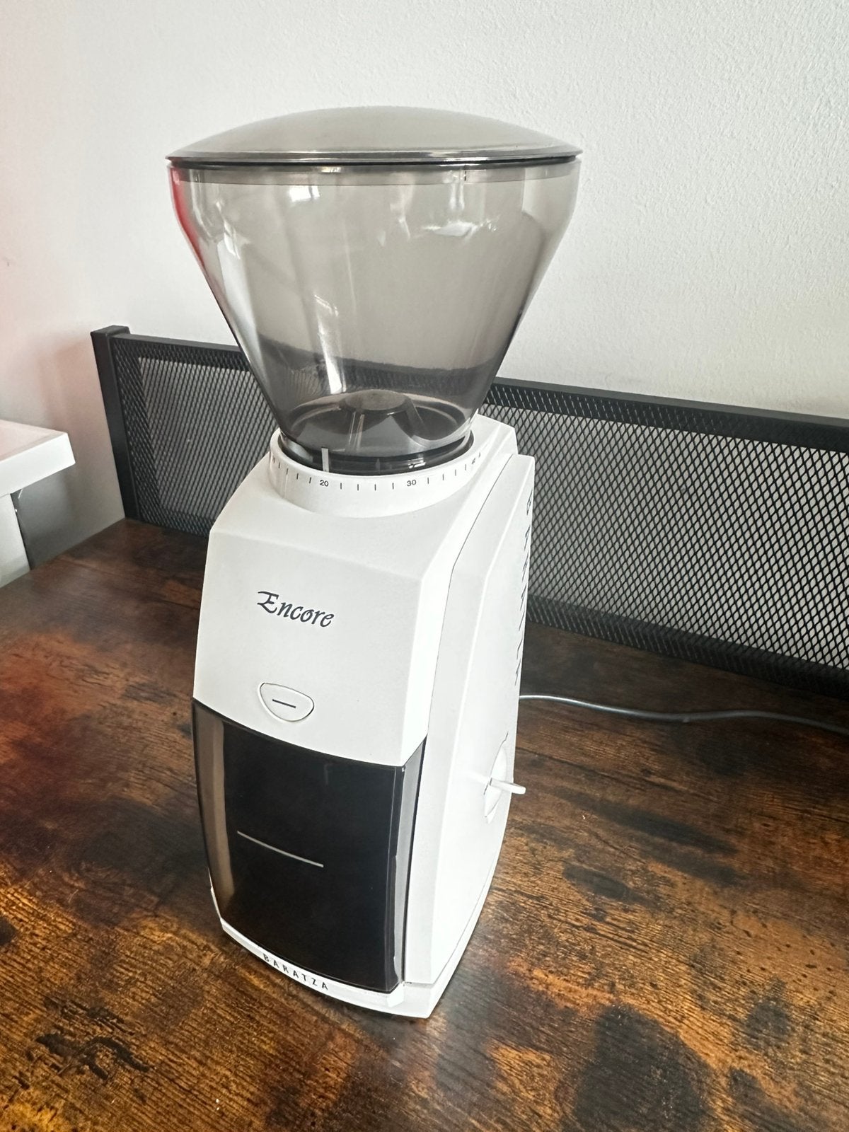 Baratza Encore Koffiemolen + Knock Box Espresso & Koffie, Elektronische apparatuur, Ophalen, Gebruikt, Baratza, Koffiemolen