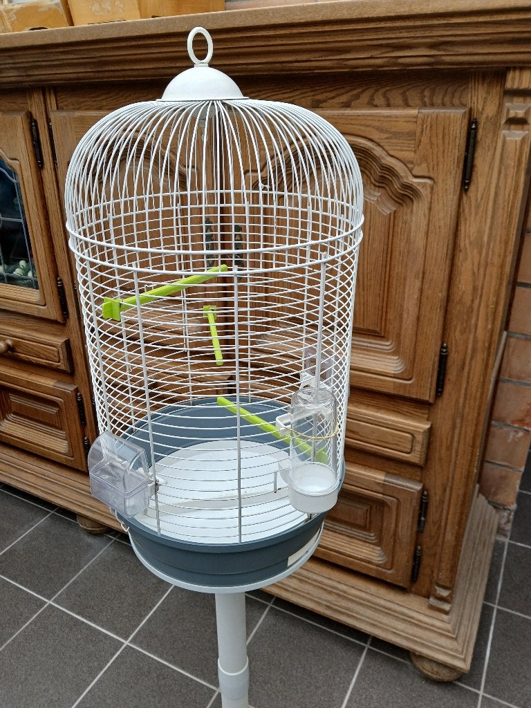 vogelkooi, Ophalen, Zo goed als nieuw, Metaal, Vogelkooi