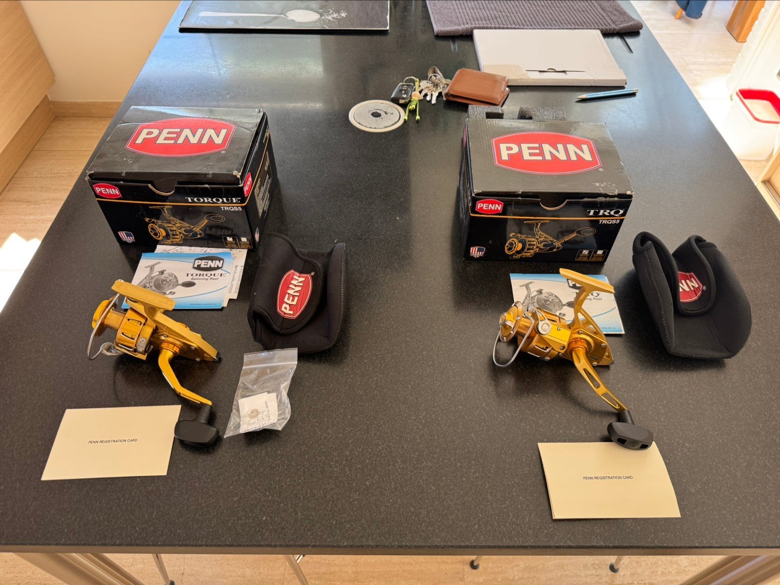 Penn Torque, Ophalen, Zo goed als nieuw