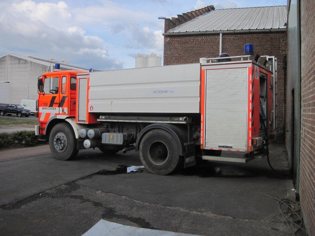 watertankwagen met bluspomp, Ophalen, Gebruikt