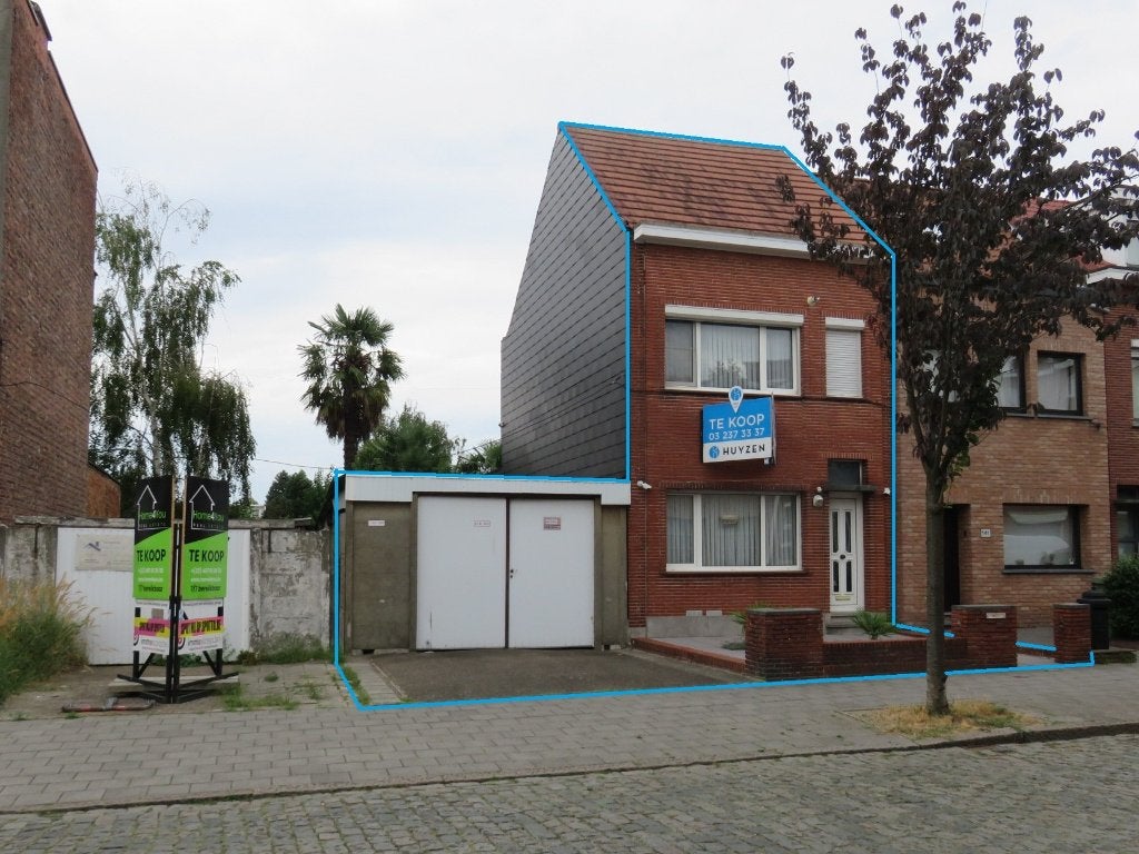 Wilrijk: woning met naastgelegen bouwgrond te koop., Immo, Huizen en Appartementen te koop, Wilrijk, 385 kWh/m²/jaar, Verkoop zonder makelaar