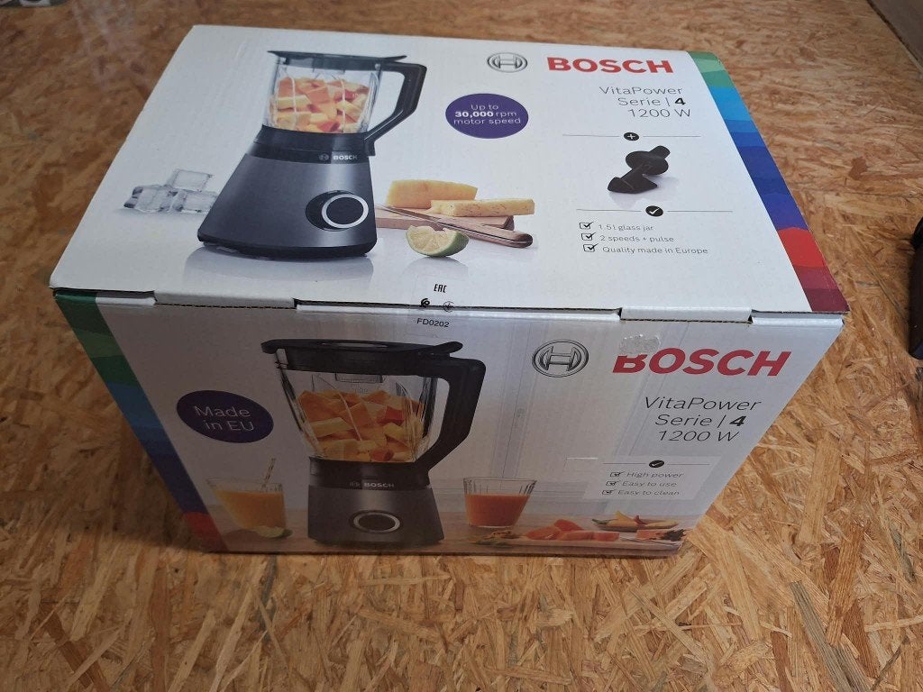 Blender Bosch VitaPower Serie 4 MMB6172S, Ophalen, Nieuw, Blender