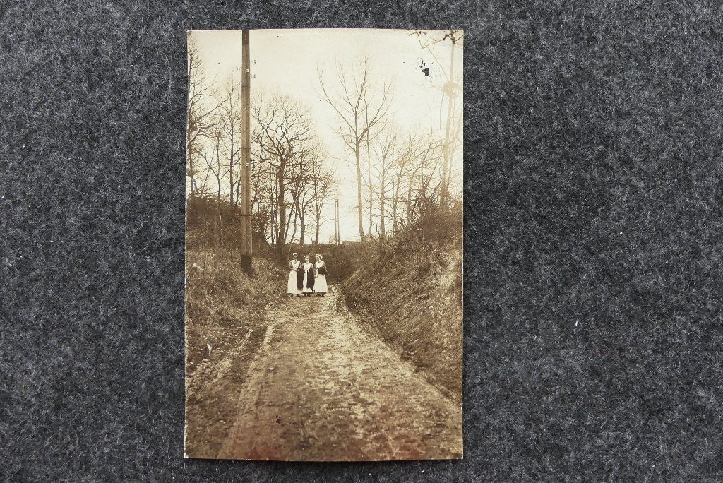 Marchienne 1917 verpleegsters, Ophalen of Verzenden, Voor 1920, Gelopen, Henegouwen