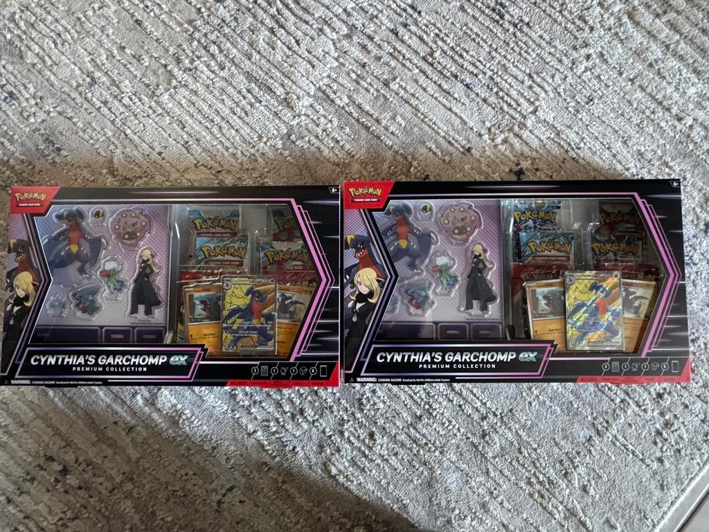 Cynthia’s garchomp ex premium collection, Enlèvement ou Envoi, Neuf, Autres types, Foil