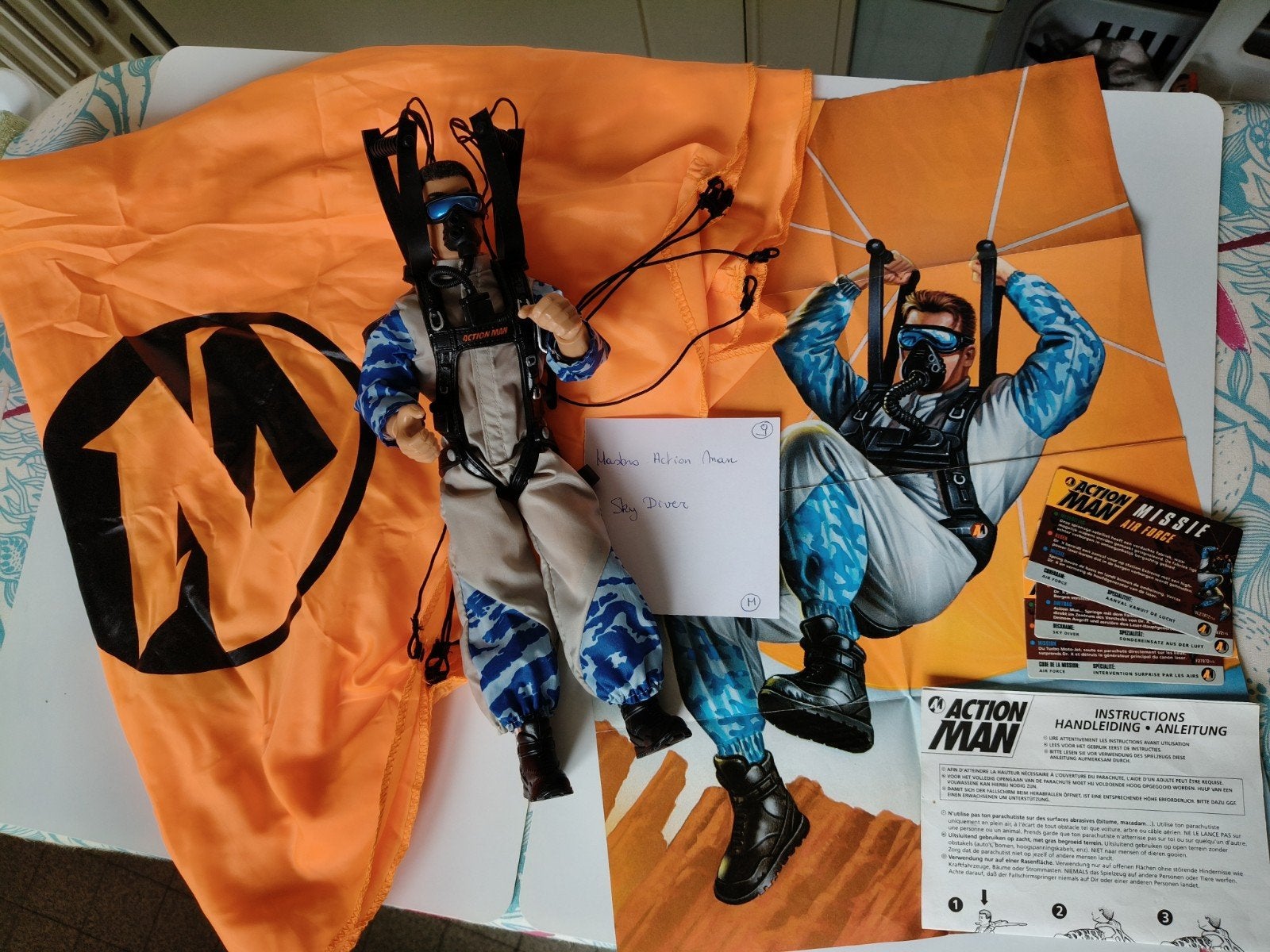 Hasbro Action Man - Sky Diver, Ophalen of Verzenden