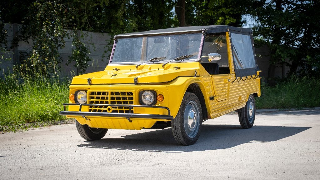 Citroën Méhari - Approuvé, Autos, Citroën, Entreprise, Achat, Autres modèles, Essence, Cabriolet, 2 portes, Boîte manuelle, Jaune