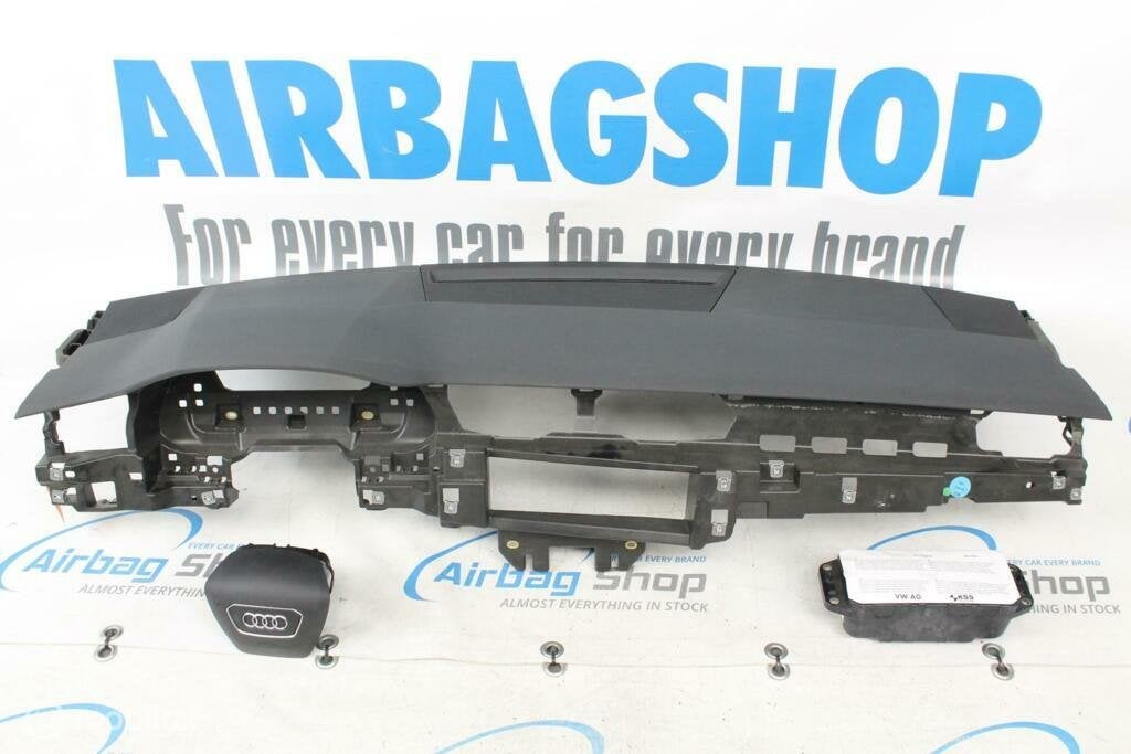 Airbag kit - Tableau de bord noir Audi A6 C8 (2018-....), Auto-onderdelen, Dashboard en Schakelaars, Gebruikt, Ophalen of Verzenden