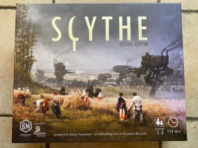 SCYTHE SPECIAL EDITION - strategiespel in perfecte staat, Hobby en Vrije tijd, Gezelschapsspellen | Bordspellen, Verzenden
