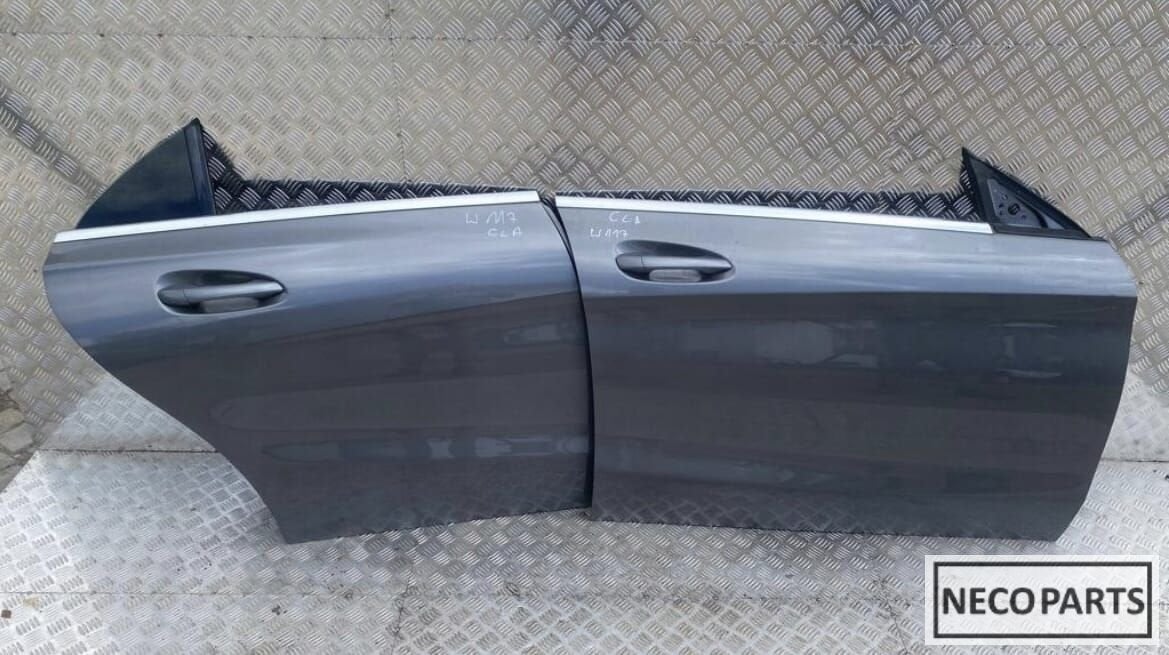 CLA W117 C117 A117 PORTIER DEUR KLEUR 717 ALLES LEVERBAAR !!, Arrière, Haillon arrière, Utilisé, -