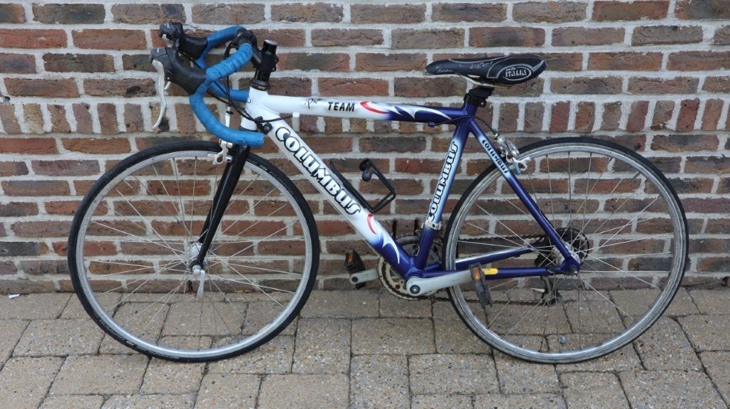 koersfiets 24 inch, Ophalen, Columbus, Handrem, Gebruikt