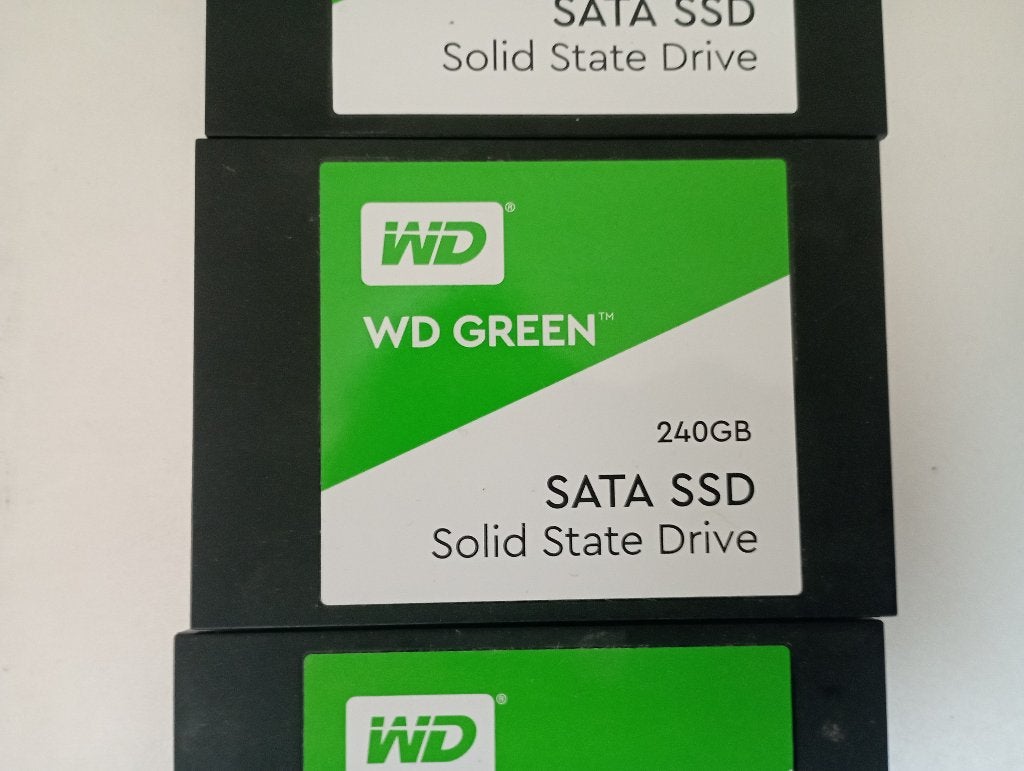 5x WD Green SATA SSD 240GB 2.5, Ophalen, Intern, Western Digital (WD), Zo goed als nieuw