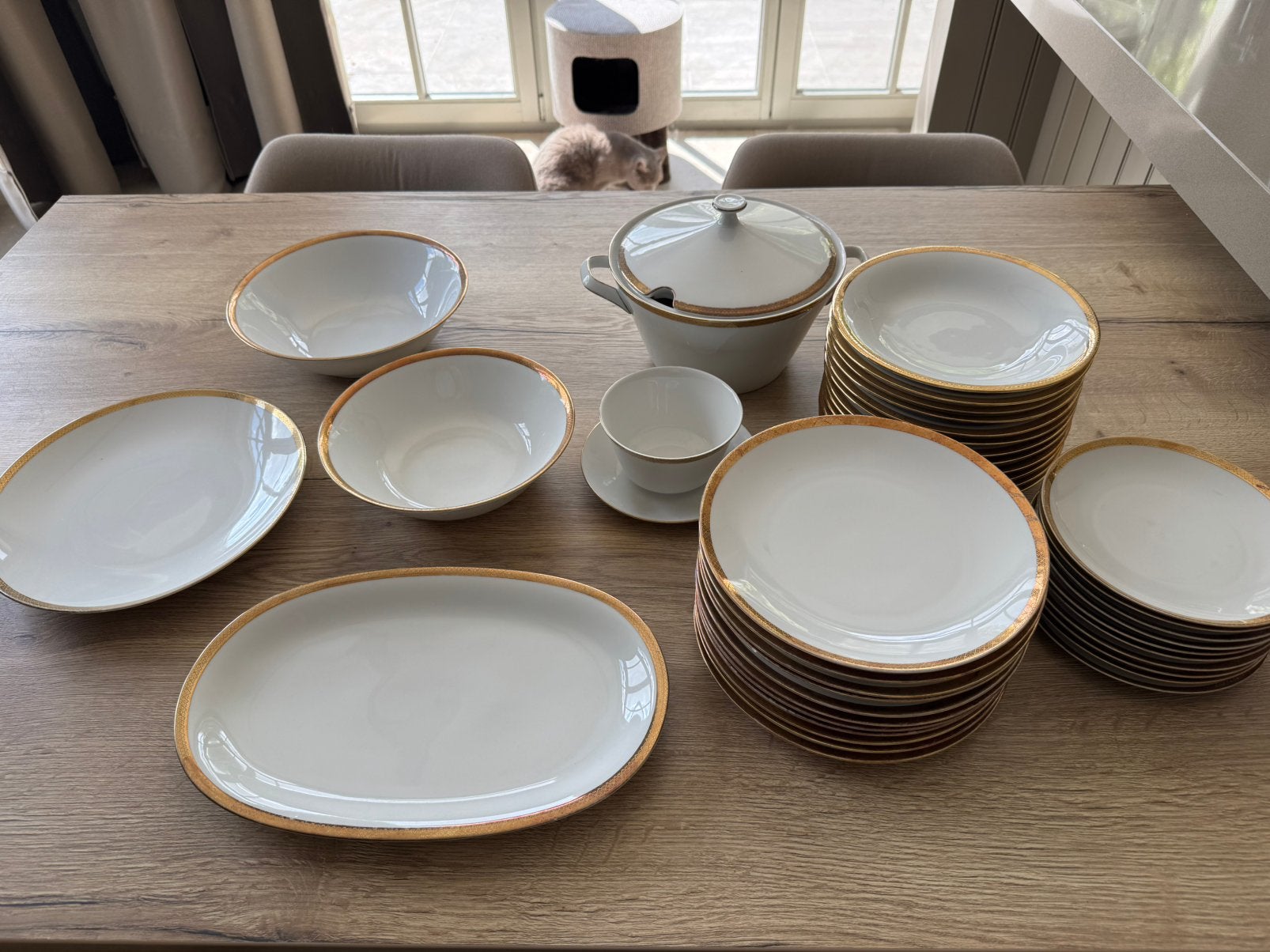 39delig servies - 1960-80 - Winterling, Antiek en Kunst, Ophalen