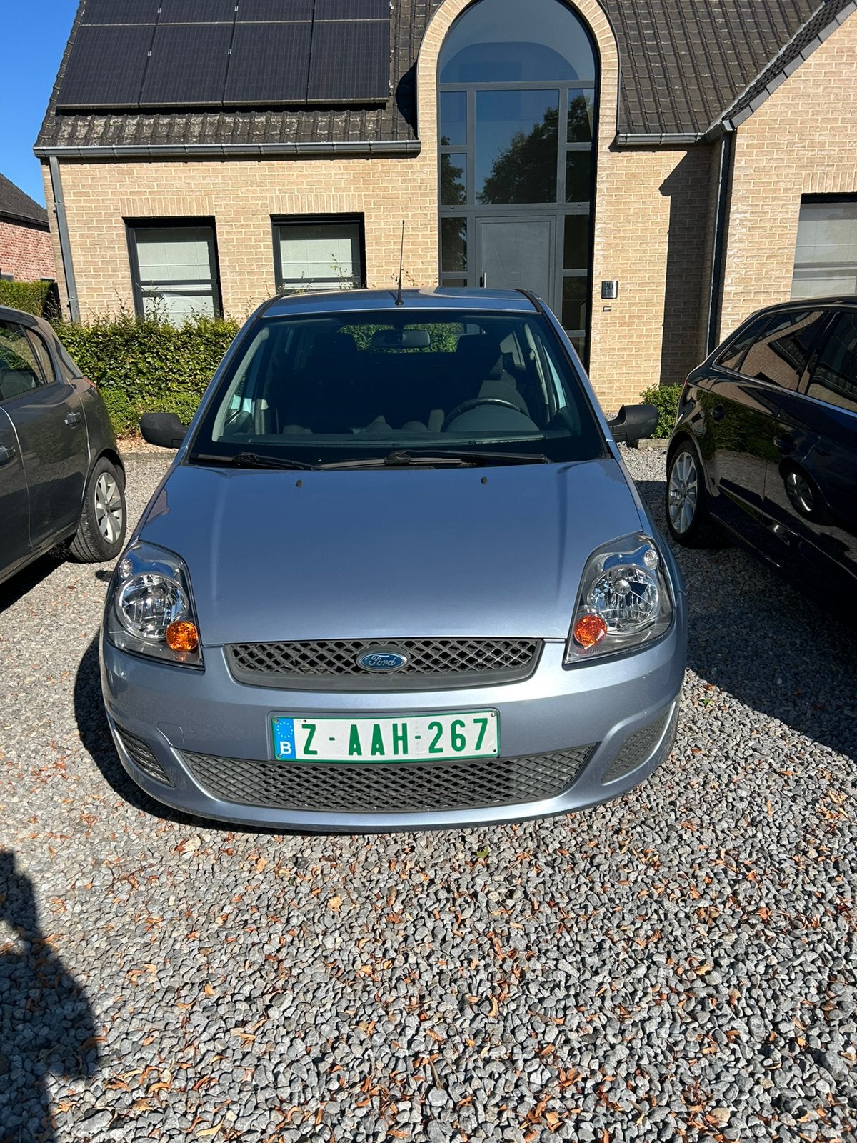 Propere ford fiesta benzine, Voorwielaandrijving, 4 cilinders, Blauw, Bedrijf