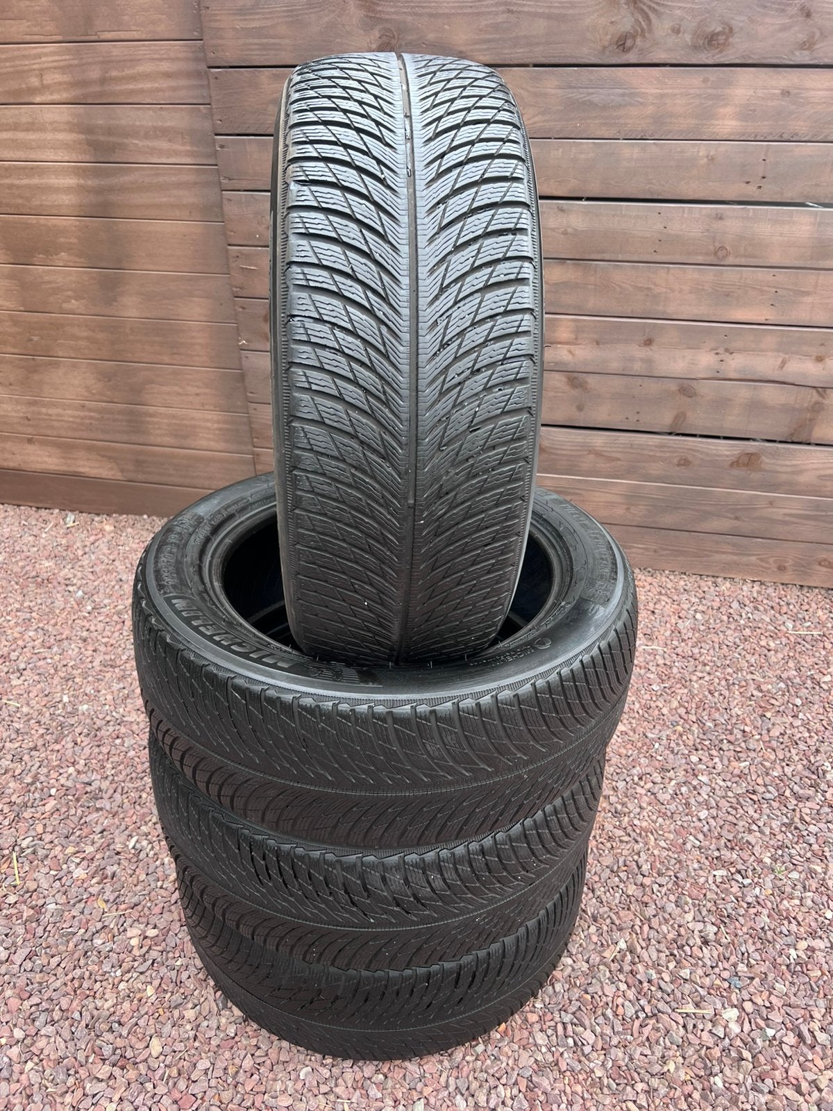 3x Michelin Pilot Alpin 5 SUV winterbanden 245/50 R19, Ophalen, Gebruikt, BMW