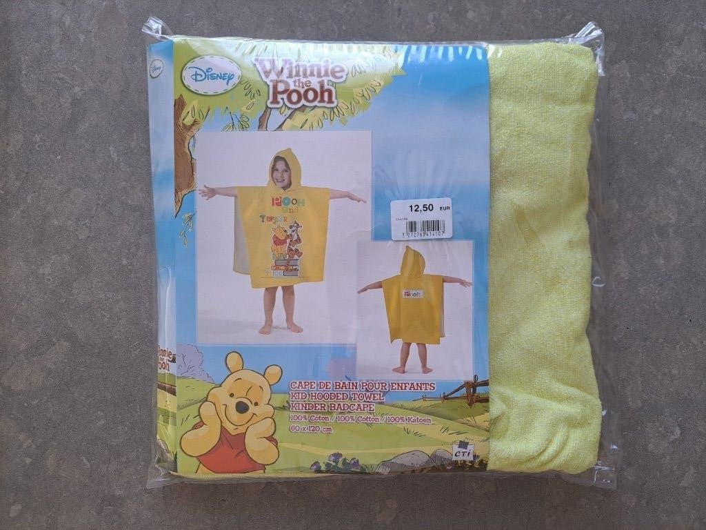 Poncho / Badcape Winnie The Pooh, Kinderen en Baby's, Badjes en Verzorging, Ophalen, Zo goed als nieuw, Overige typen