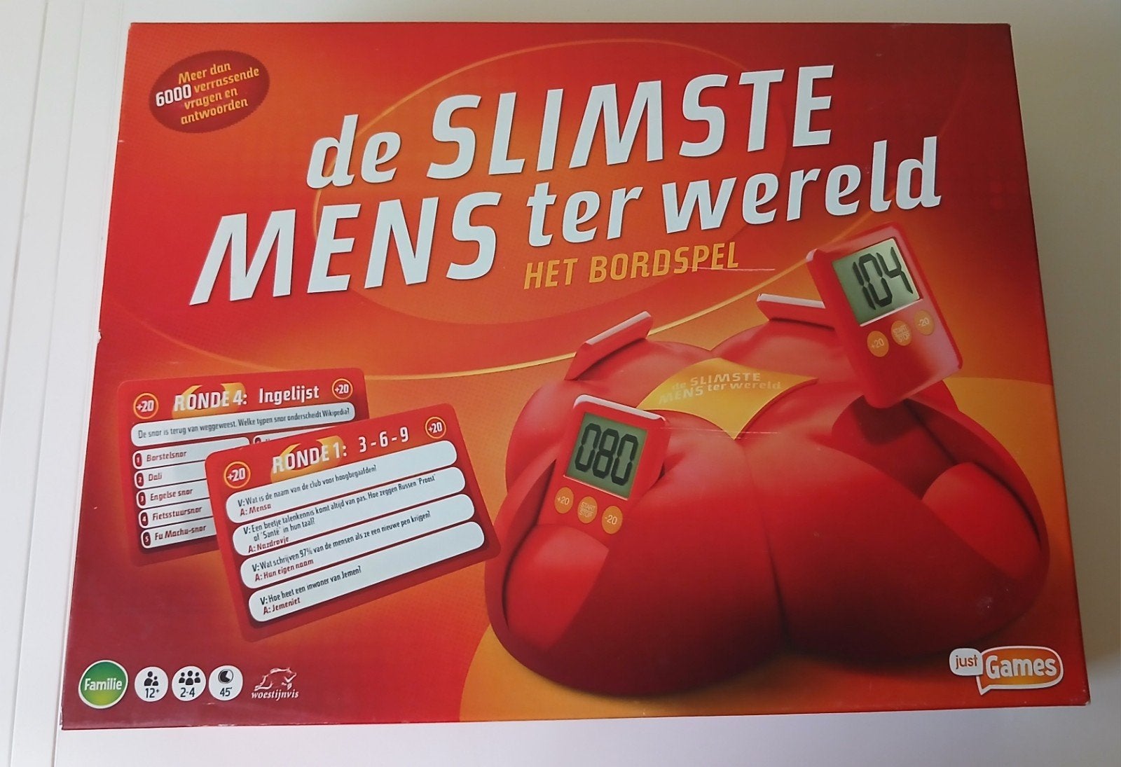 de slimste mens ter wereld, Hobby en Vrije tijd, Ophalen