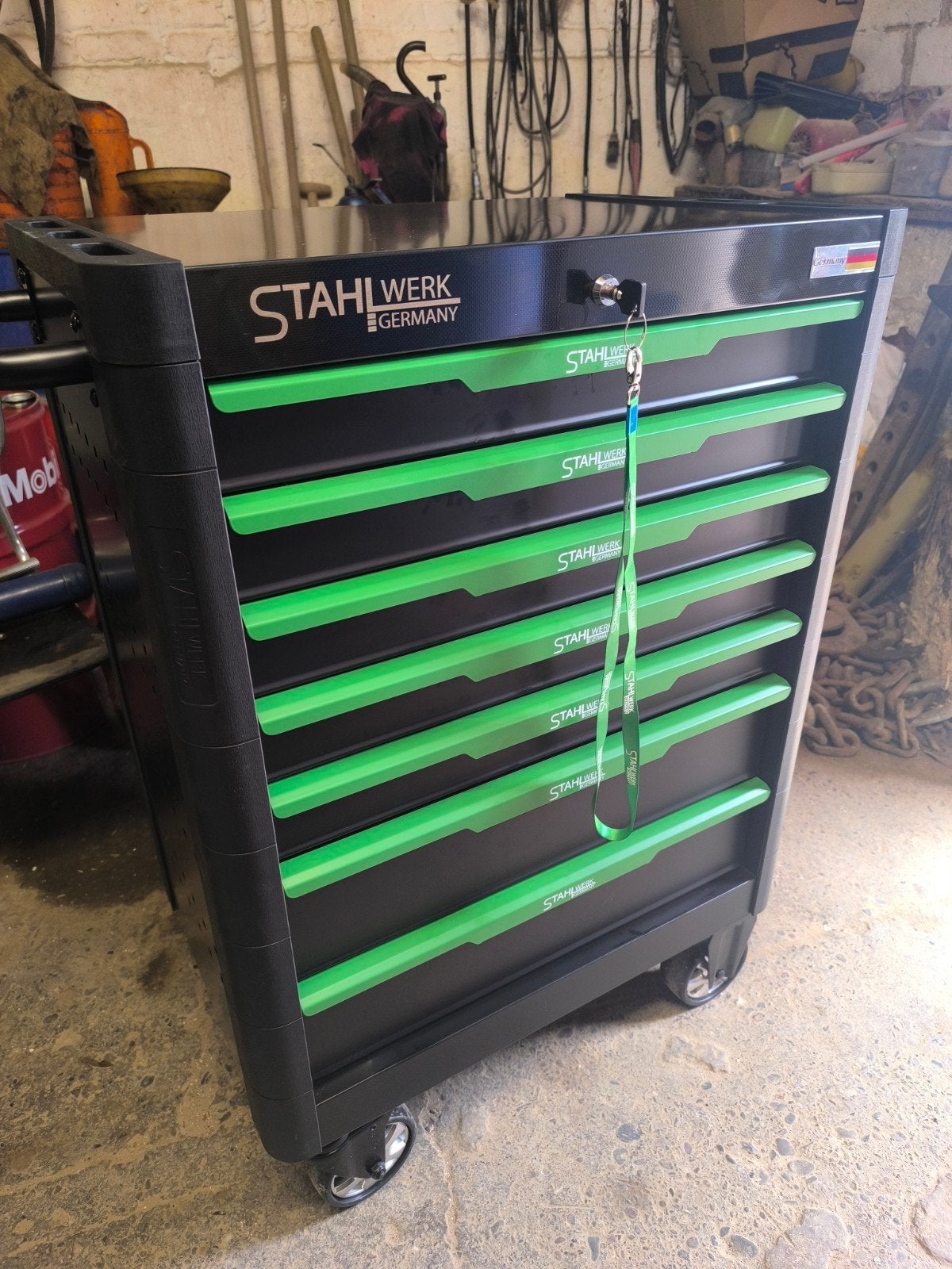 Coffret d'atelier STAHLWERK Germany Professional-Line, Bricolage & Construction, Enlèvement