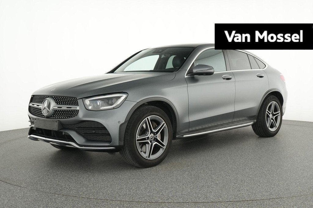 Mercedes-Benz GLC 200d 4MATIC AMG LINE Coupé + CARPLAY + LE, Cuir, Argent ou Gris, Achat, Euro 6