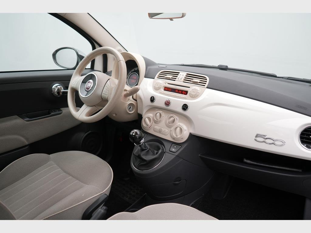 Fiat 500 500 1.2i Lounge, Auto's, Wit, Bedrijf, Handgeschakeld, 119 g/km