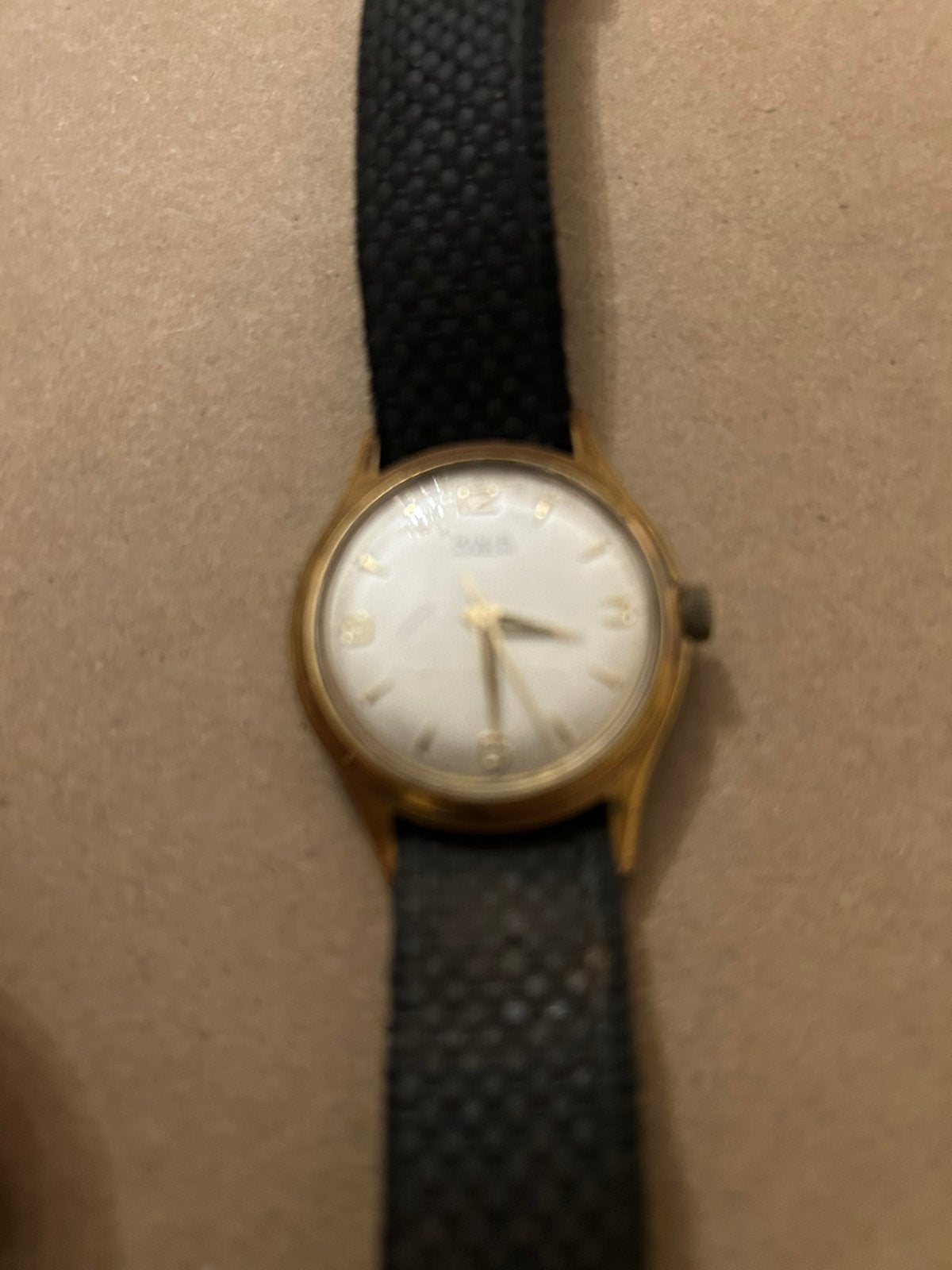 Vintage horloge, Handtassen en Accessoires, Horloges | Heren, Ophalen of Verzenden, Overige materialen, Polshorloge, Overige merken