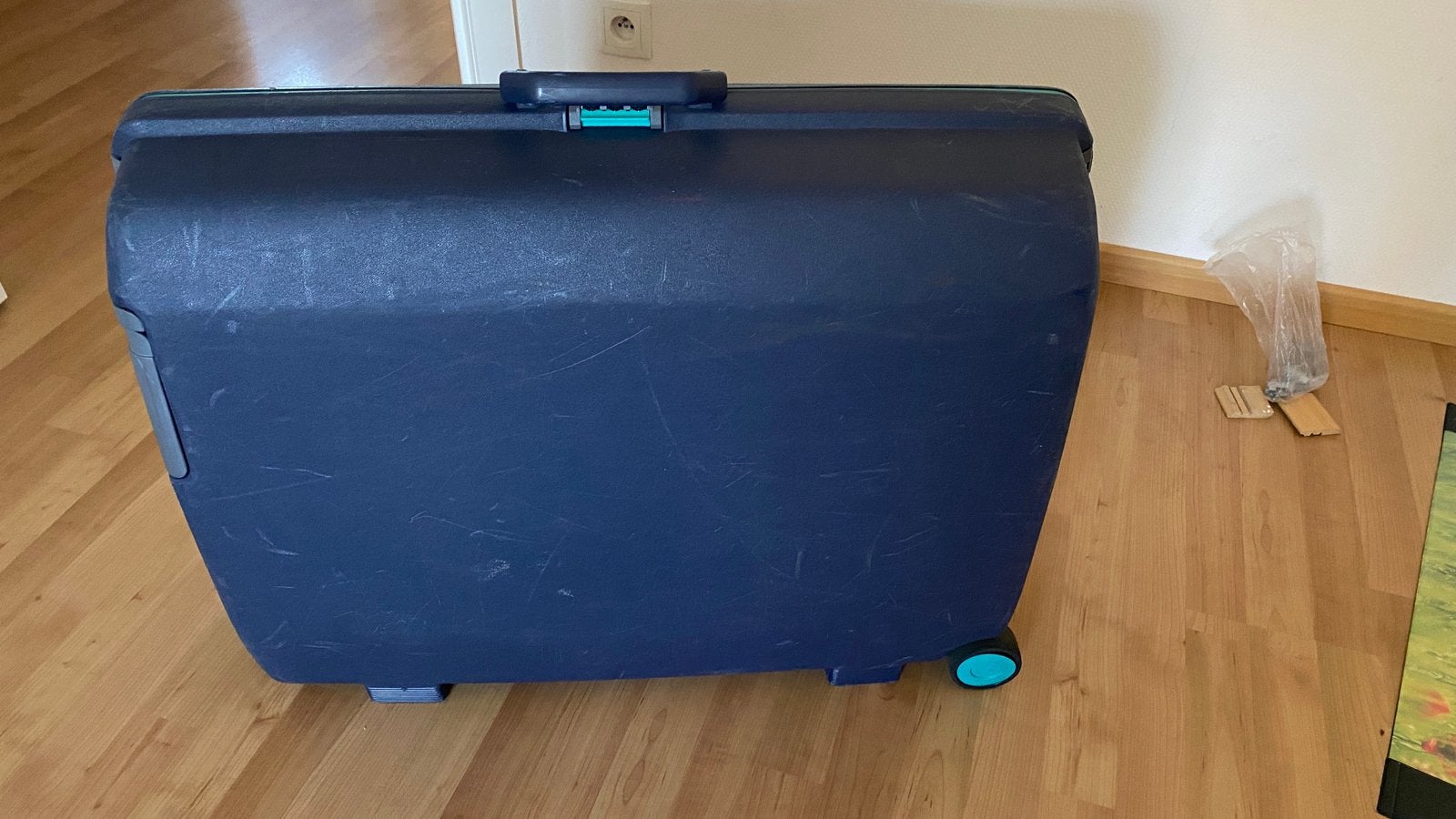 Valies SAMSONITE, Ophalen, Gebruikt, Hard kunststof, 70 cm of meer