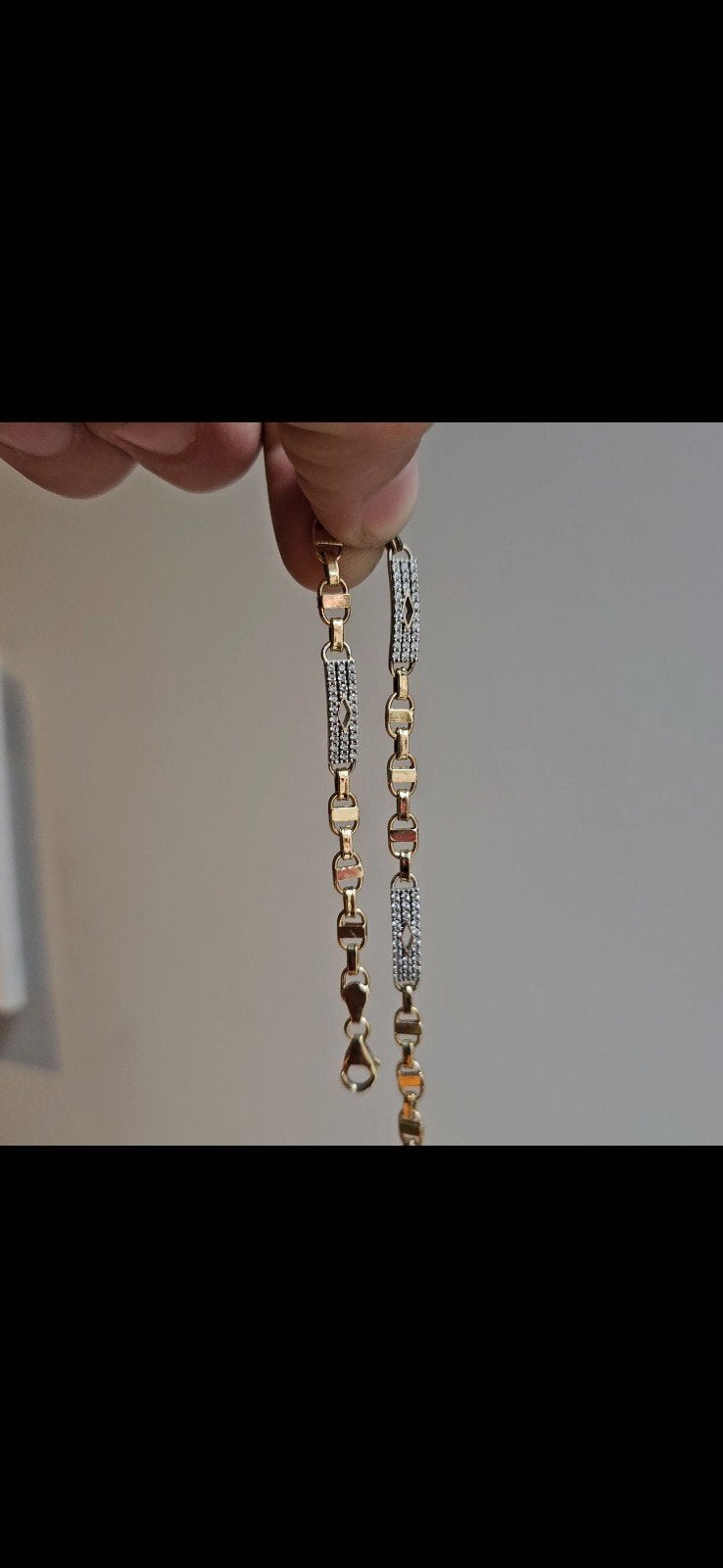 Kingsley Armband 14k met aankoopfactuur juwelier, Handtassen en Accessoires, Armbanden, Ophalen, Goud, Goud