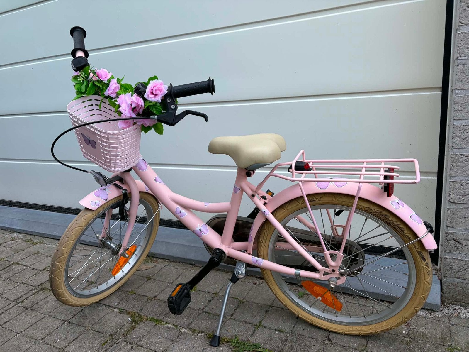 Meisjesfiets 18 inch, Fietsen en Brommers, Ophalen, Zo goed als nieuw, 18 inch