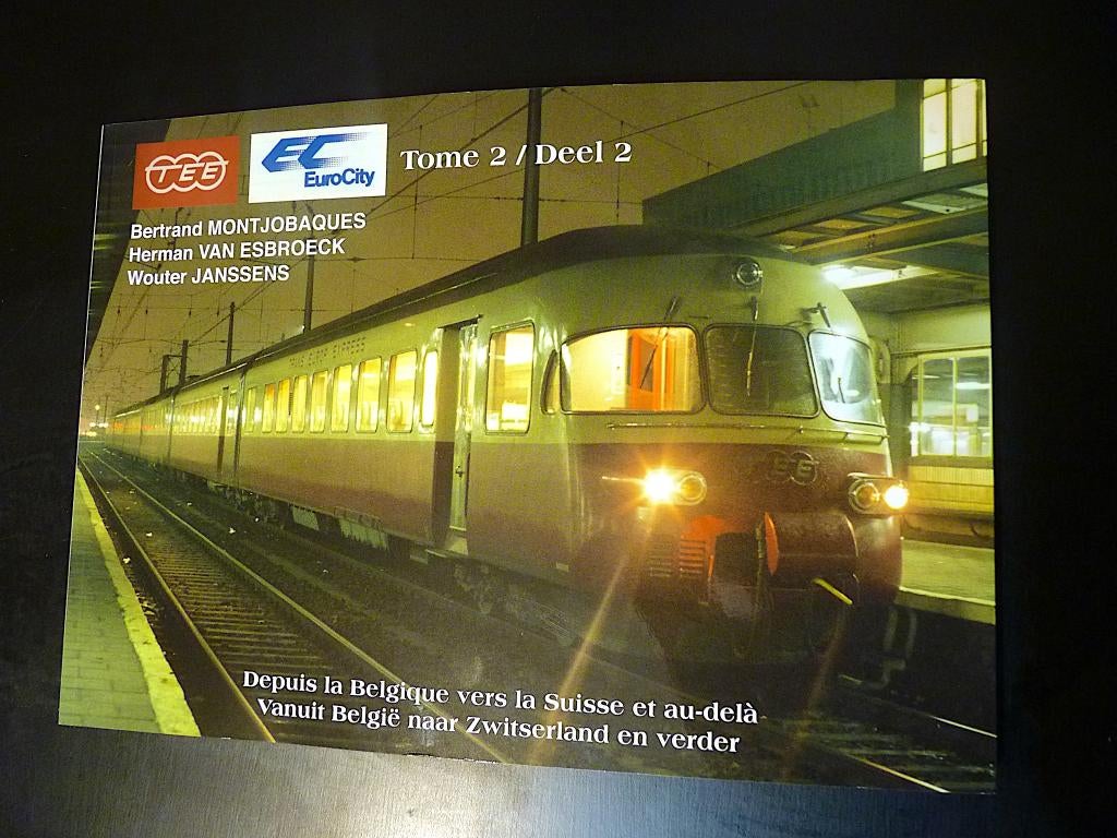 TEE - EC - Belgique -> Suisse - Thierry Nicolas Collection, Enlèvement ou Envoi, Neuf, Train, Livre ou Revue