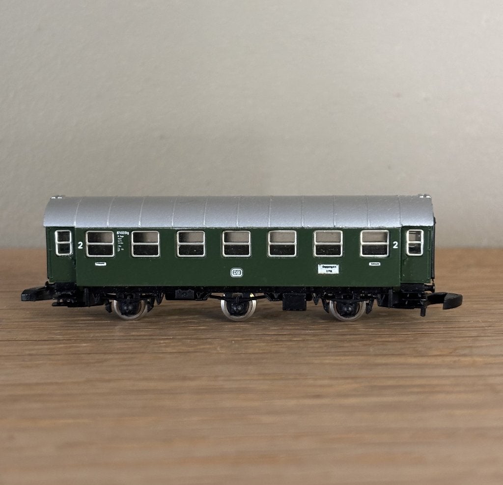 Märklin Mini-Club 8707 Z - 3-assige Umbauwagen DB, Hobby & Loisirs créatifs, Enlèvement ou Envoi, Courant alternatif, Wagon, Comme neuf