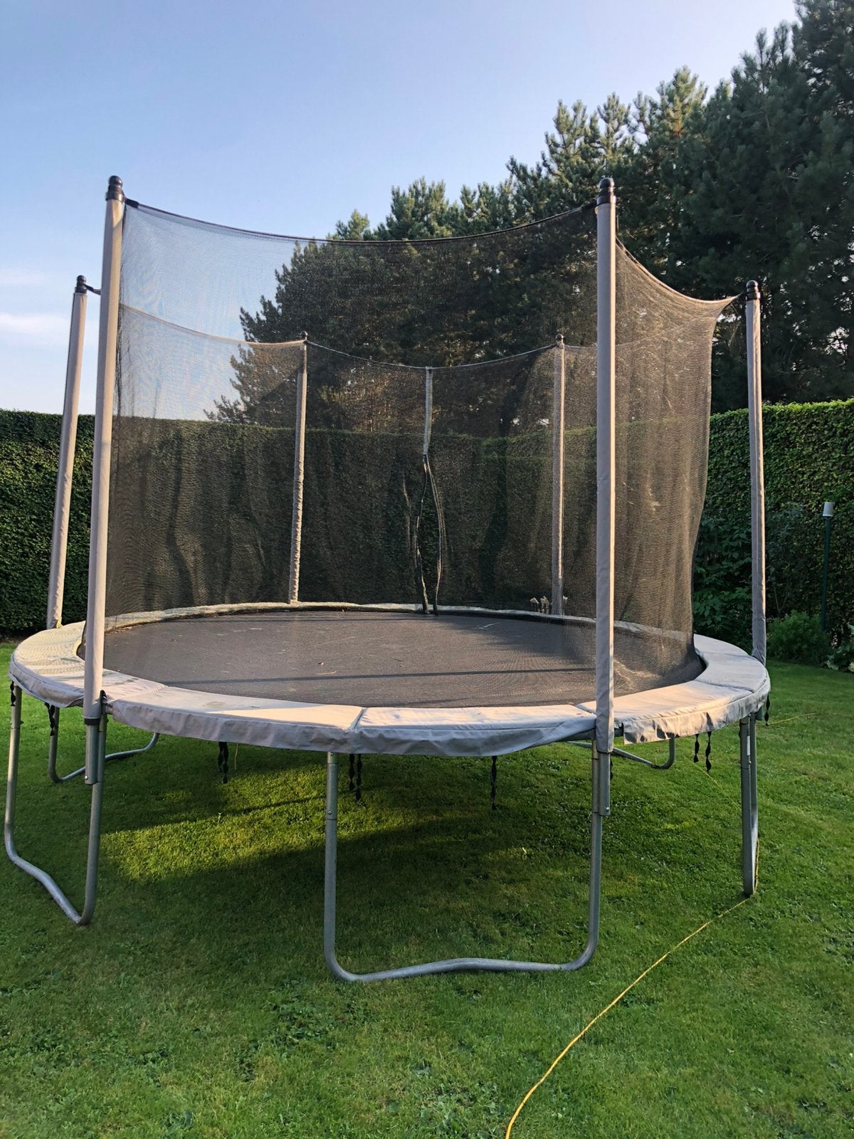 Trampoline met net, Kinderen en Baby's, Speelgoed | Buiten | Trampolines, Ophalen, Zo goed als nieuw